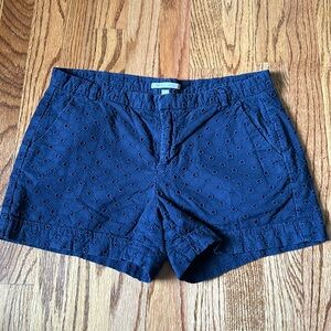 Gap Navy Eyelet 4 Pocket Short